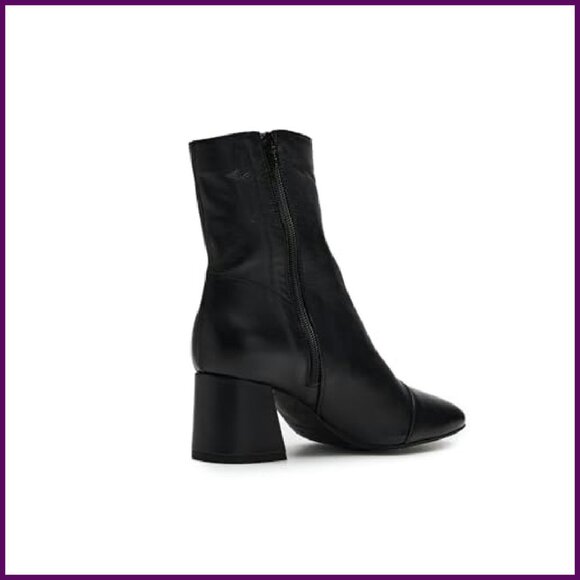 Leather Ankle Boots Size 6-11, 6-Inch Shaft Height - Picture 4 of 8